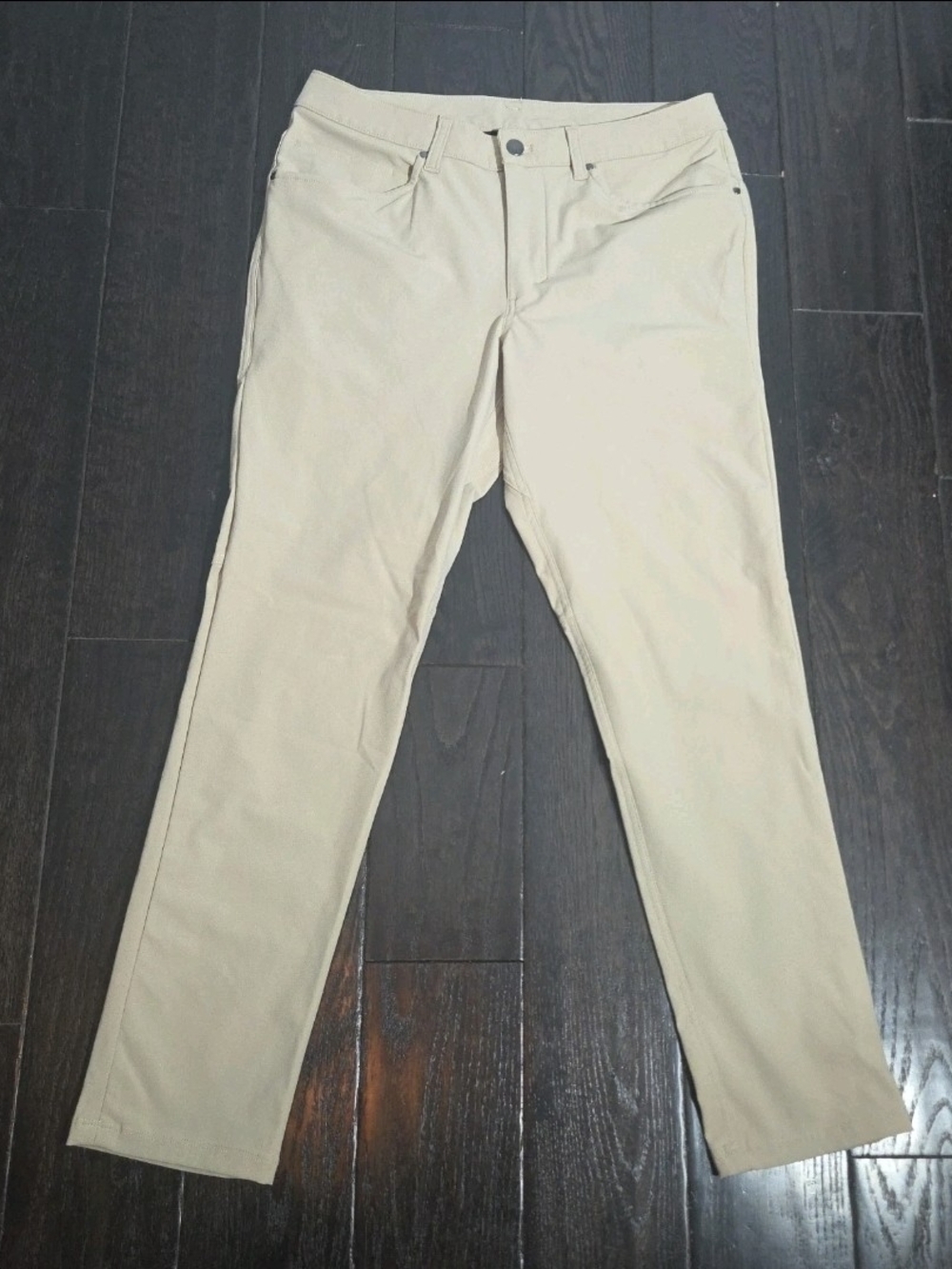 Men's Tan Classic Fit Pants